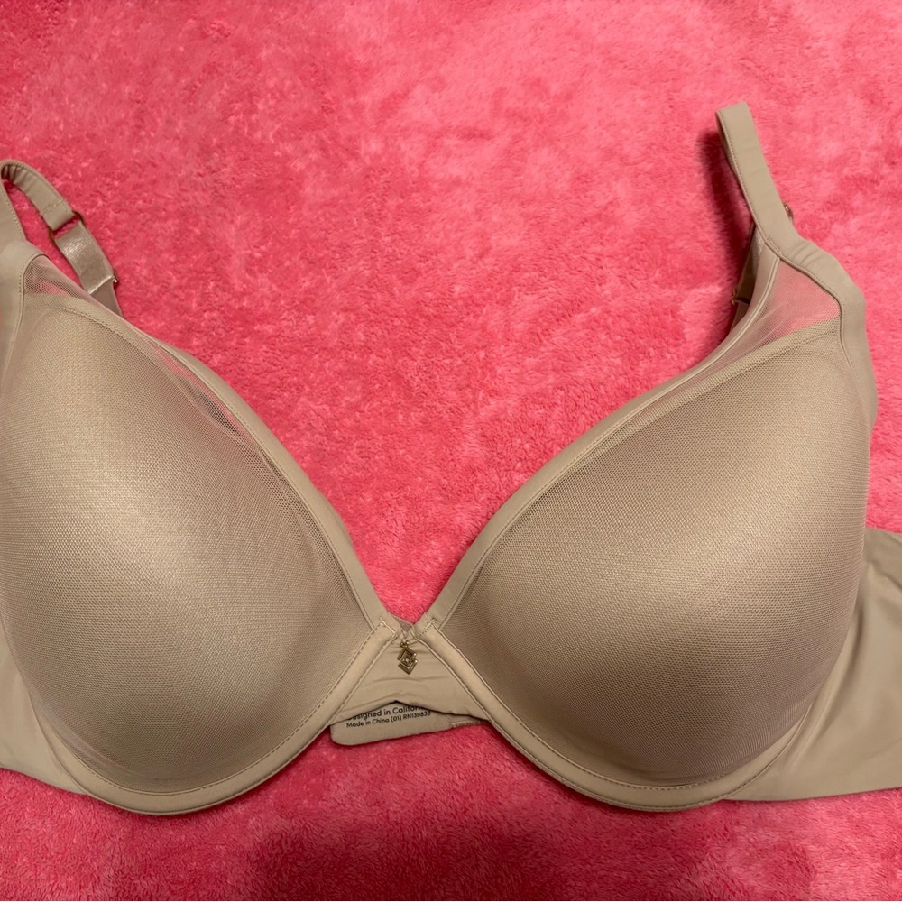 ThirdLove Taupe 24/7 Classic Uplift Plunge Bra